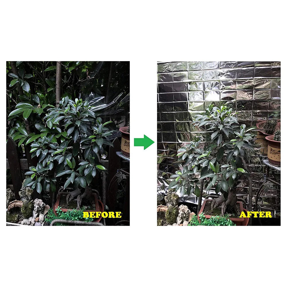 Hydroponic Reflective Plant Cover Film For Garden Greenhouse