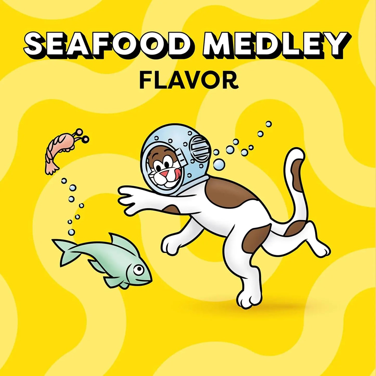 Crunchy Soft Cat Treats Seafood Medley Flavorful Delight