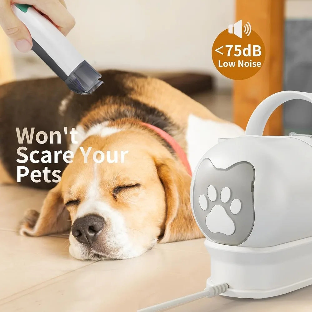 XMSJ Dog Grooming Kit With Vacuum And Pet Clipper Pro