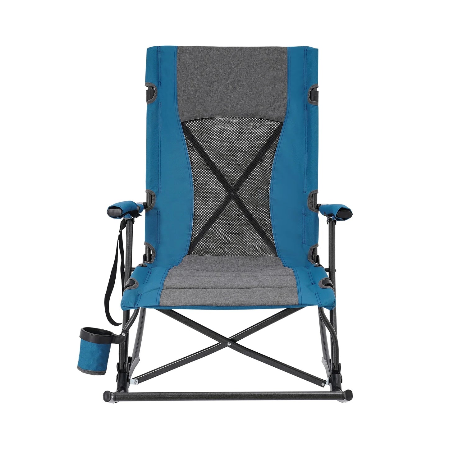 Bymaocar Folding Rocking Camping Chair With Storage Bag Load 150kg