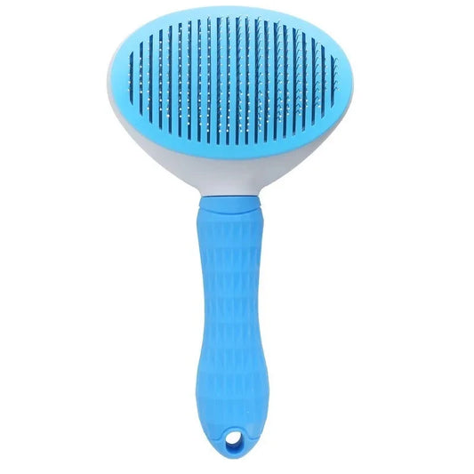 Self Cleaning Pet Hair Remover Brush For Dogs And Cats