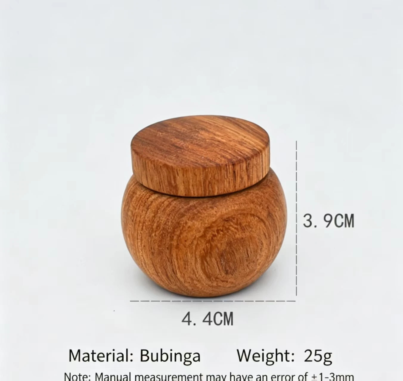 L12 Anti Bite Natural Wood Small Bird Food Bowl Handheld Lightweight Design for Budgie Lovebird Cockatiel Conure Small Pet Birds