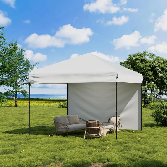 TWISTER.CKCN Pop Up Canopy Tent With Removable Sidewall UPF Fifty