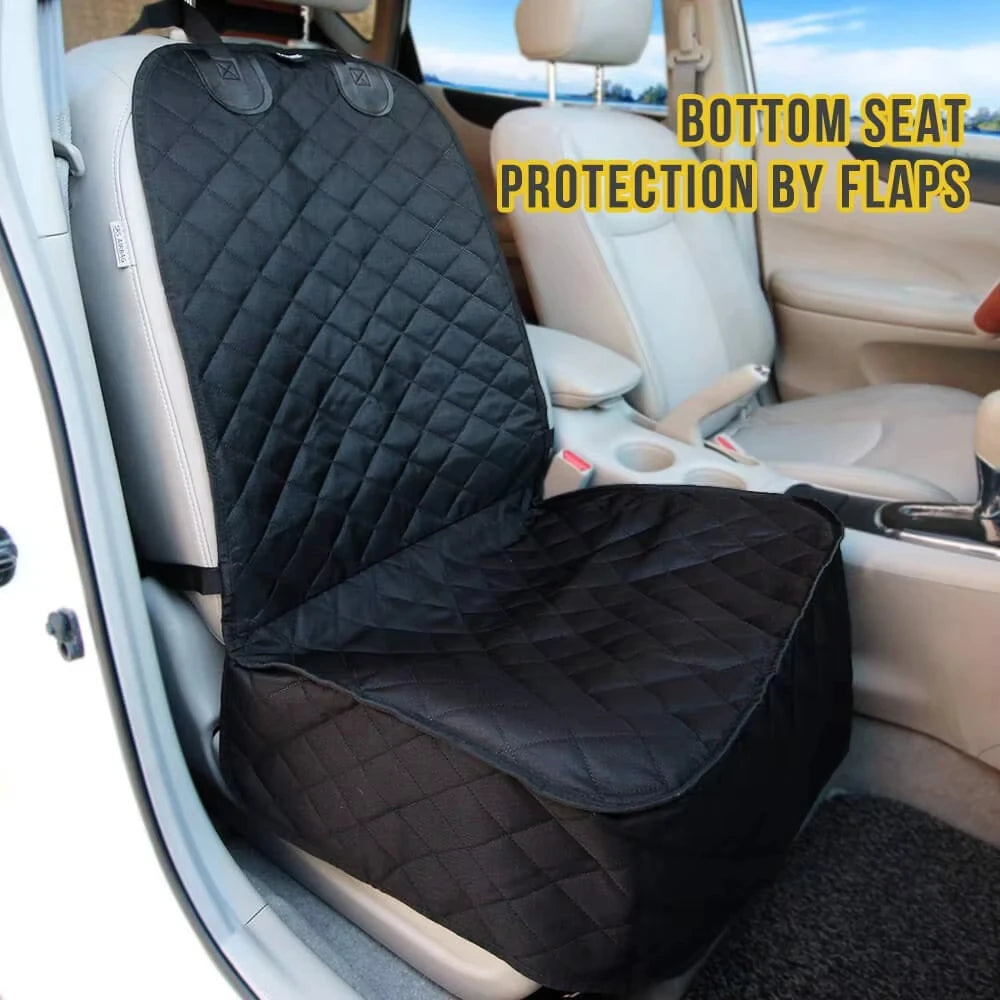 Dog Car Front Seat Covers 100% Waterproof Pet Cat Dog Carrier Mat Seat Cover for Cars Trucks SUV Front Seat Dog Accessories