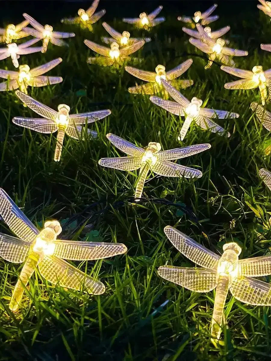 Peach Forest Fairy LED String Lights Battery Powered Home Garden
