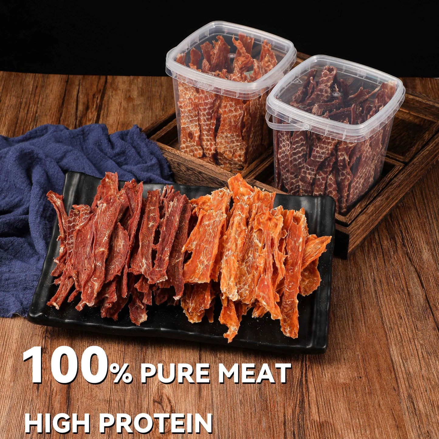 Chicken Jerky Dog Treats Real Chicken Breast High Protein Snack