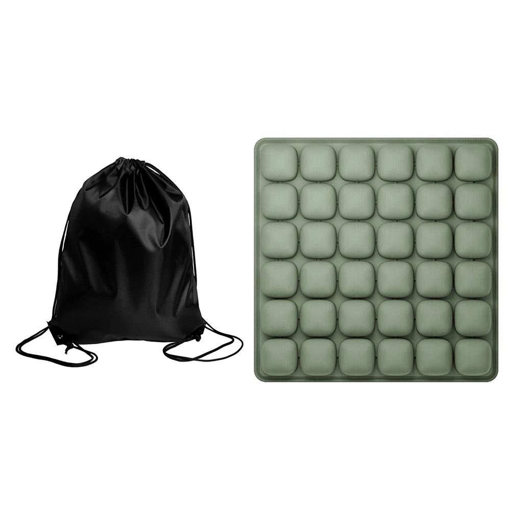 Inflatable Seat Cushion with Storage Bag 3D Air Seat Cushion Inflatable Chair Pad for Office Chair Wheelchair