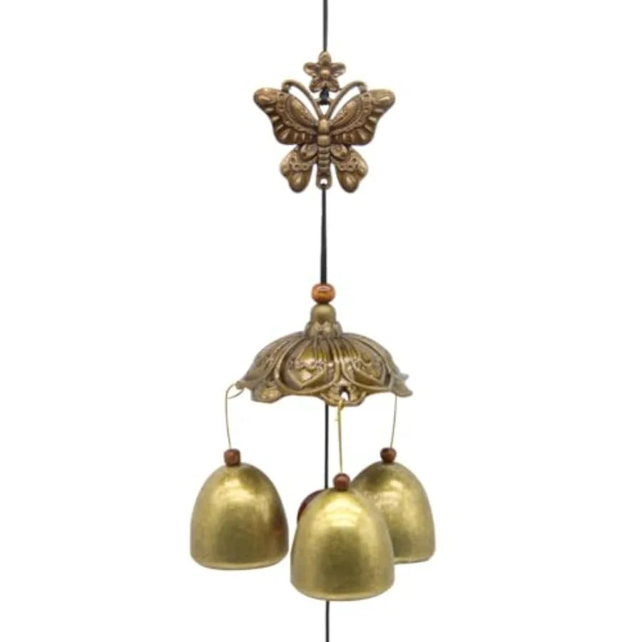 Wind Chimes Small Metal Garden Bells Spring Wind Chime for Garden Yard Patio Hanging Decoration Gift