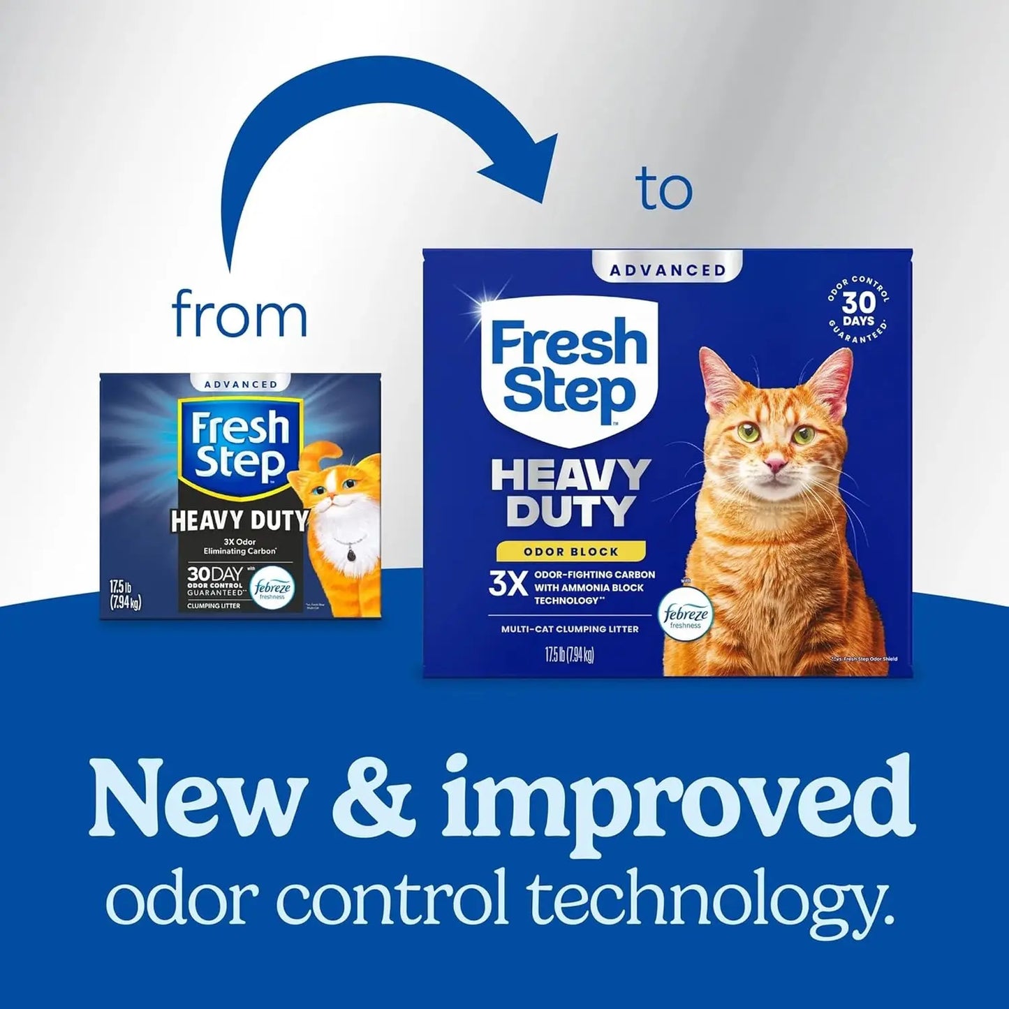 Multi Cat Clumping Litter With Febreze Odor Block Formula