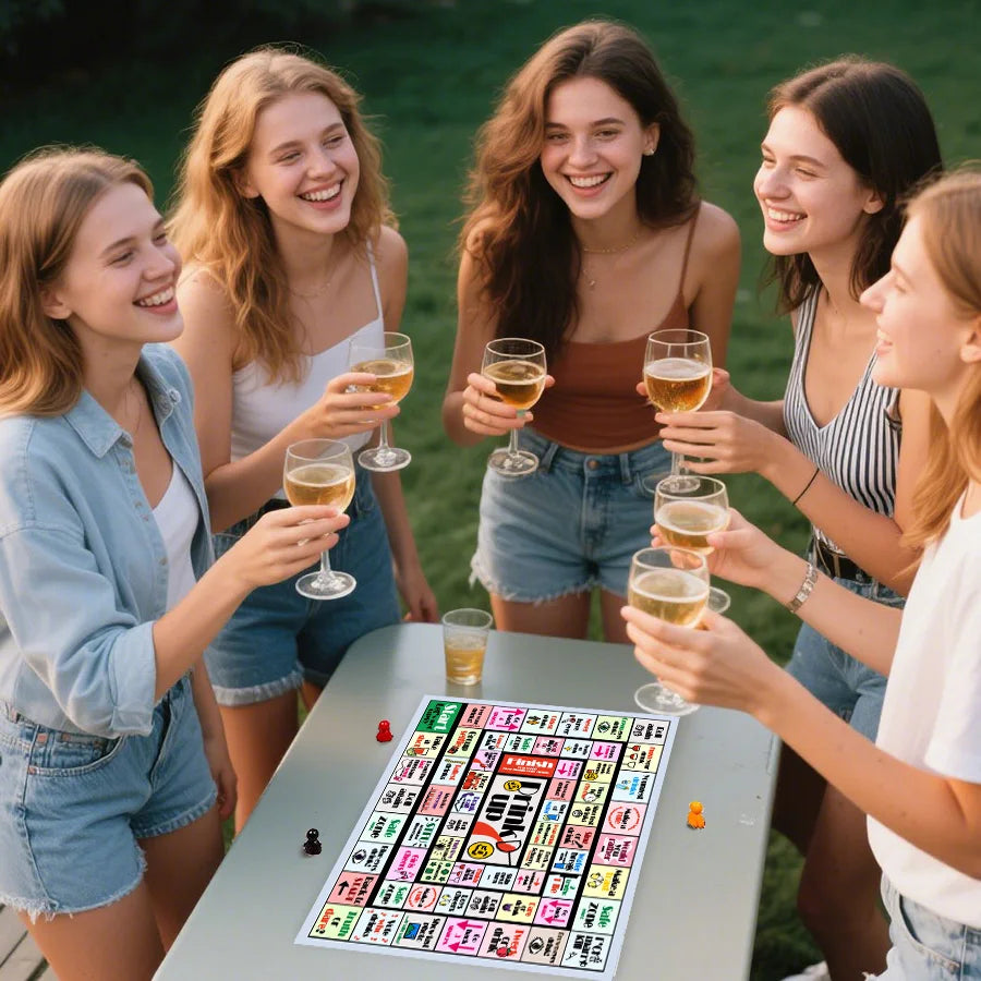 Drinking board games - interactive games for bachelor parties, girls' nights, and various gatherings | 2-8 players