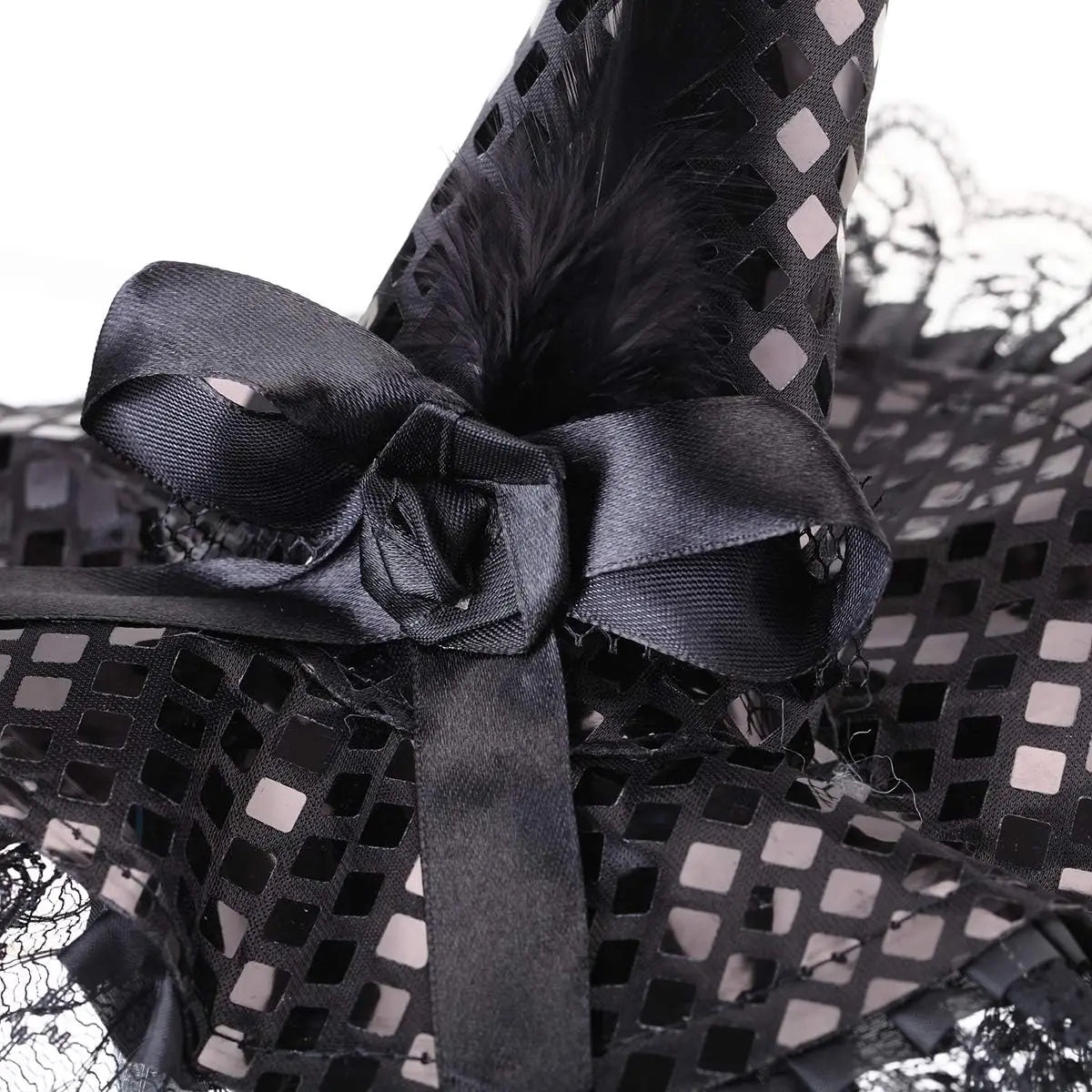 Witch Hat Headband Halloween Costume Accessory for Parties and Dress Up