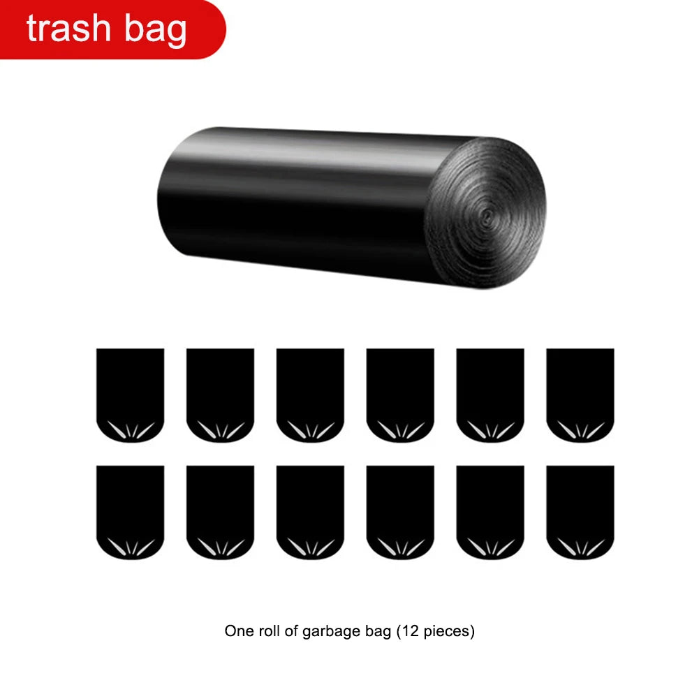 Outdoor Folding Toilet Garbage Bags 12 Pack Disposable