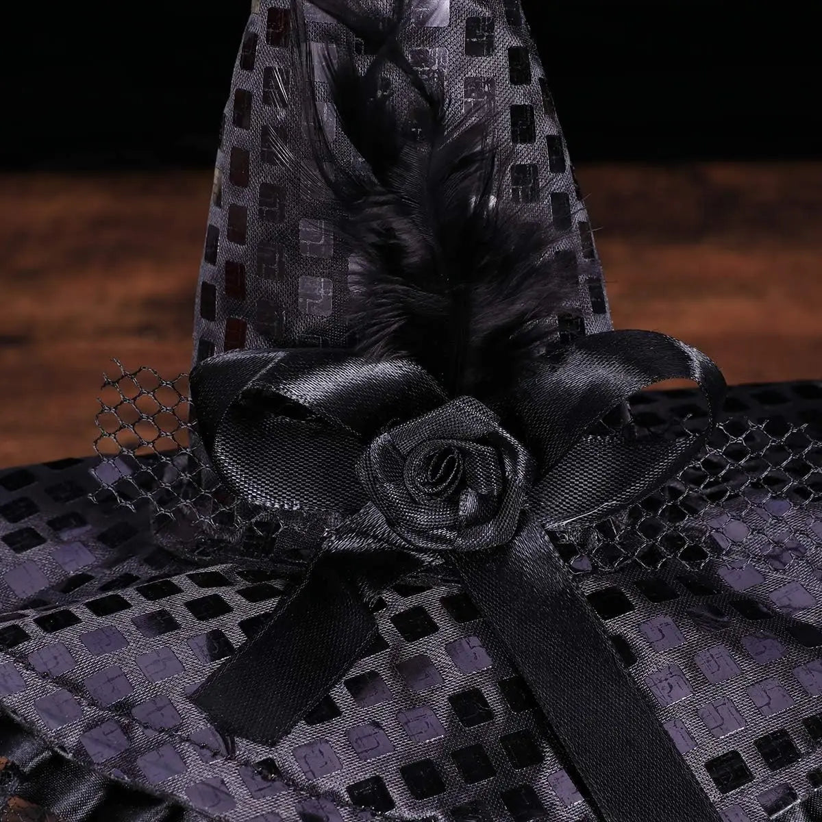Kids Halloween Witch Hat Headband for Costume Parties and Performances