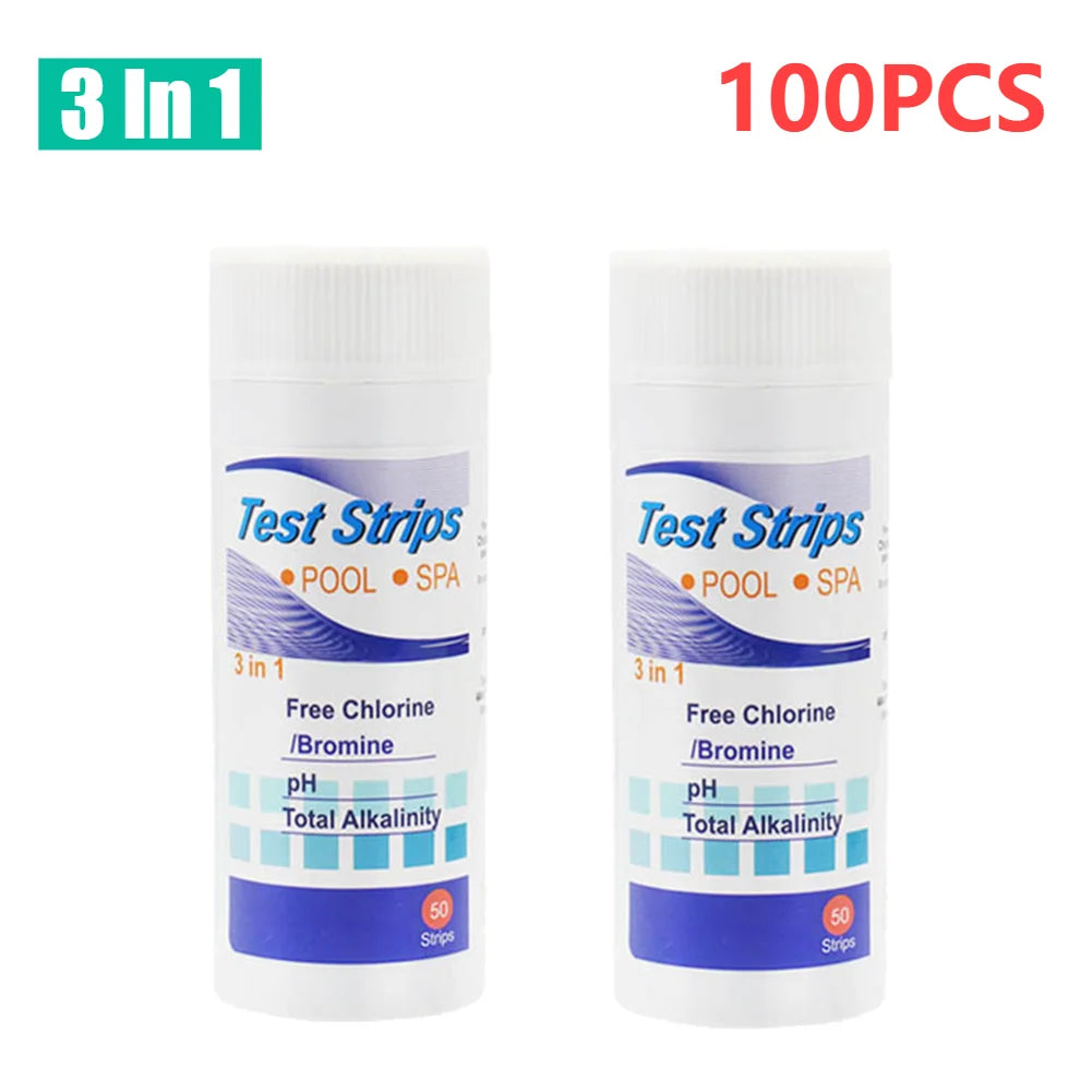 ALLOYSEED 7 In 1 PH Test Strips For SwimmingPool Aquarium