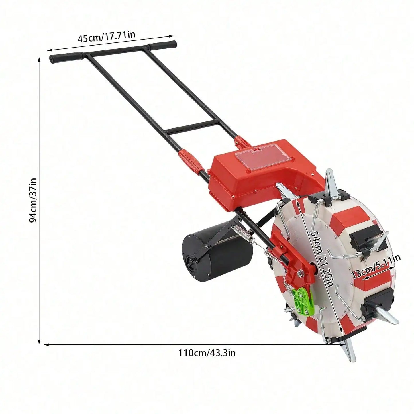 Manual Garden Seeder Hand Push For Maize Soybean Peanut Cotton