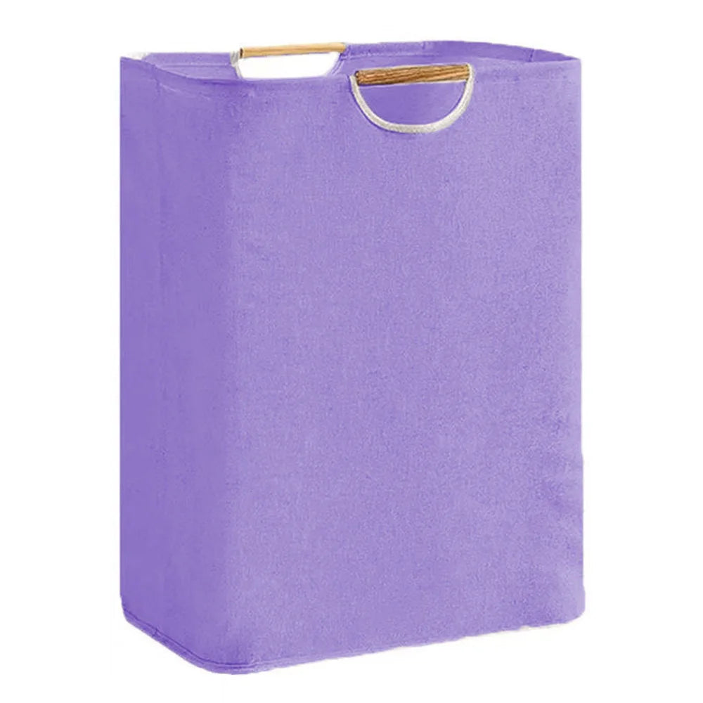 Collapsible Laundry Basket With Handle For Dirty Clothes Storage