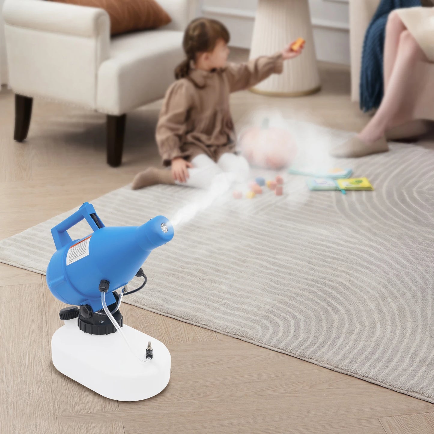 1200W Electric Sprayer 4.5L Portable Fogger Sprayer Machine for Plant Protection, Cleaning, and Disinfecting in Home Gardens