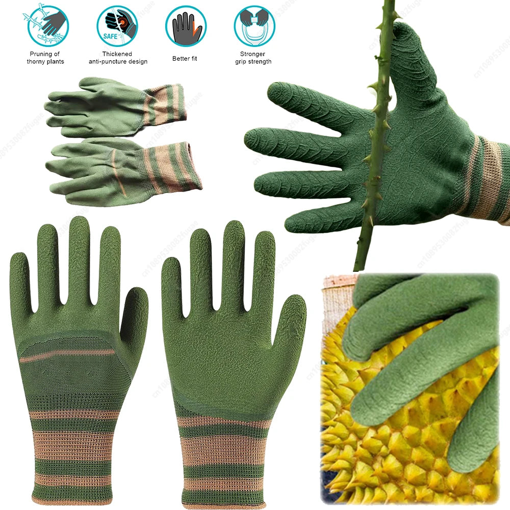 Gardening Gloves Thorn Proof Breathable Waterproof for Roses and Cactus