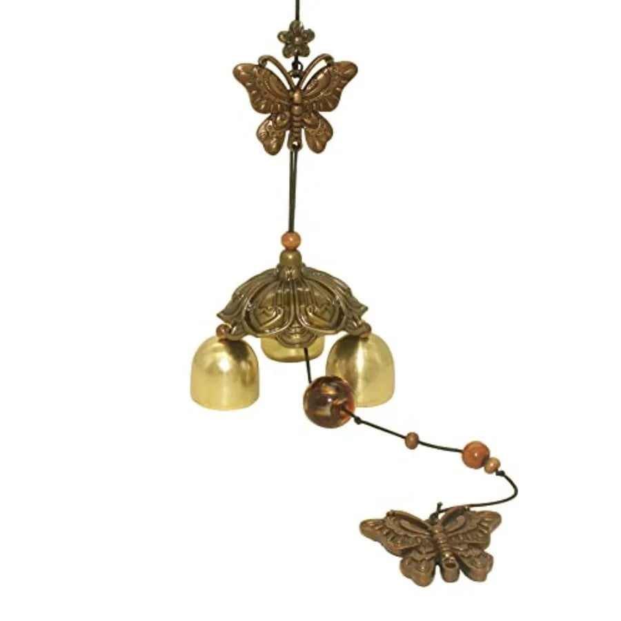 Wind Chimes Small Metal Garden Bells Spring Wind Chime for Garden Yard Patio Hanging Decoration Gift