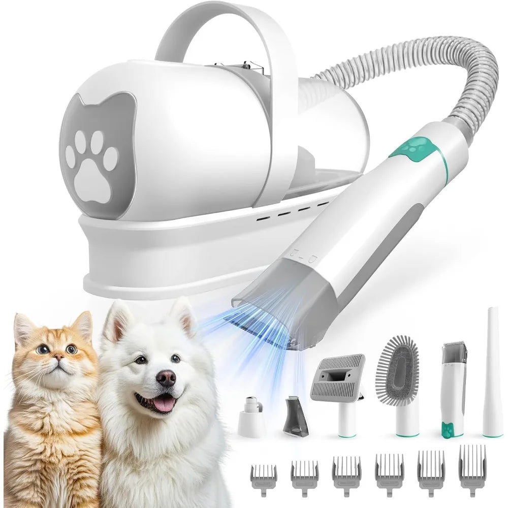 XMSJ Dog Grooming Kit With Vacuum And Pet Clipper Pro