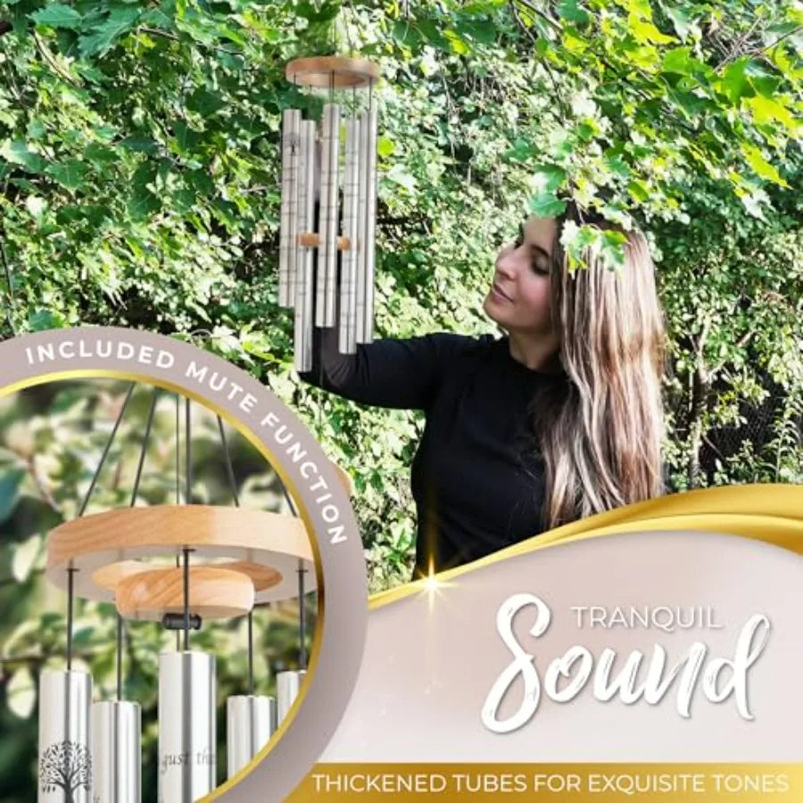 Tree of Life Memorial Wind Chimes for Loved Ones Remembrance