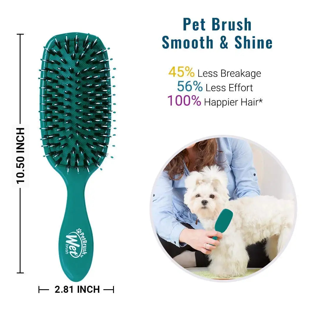 Pet Hair Brush for Dogs and Cats Deshedding Tool Pro