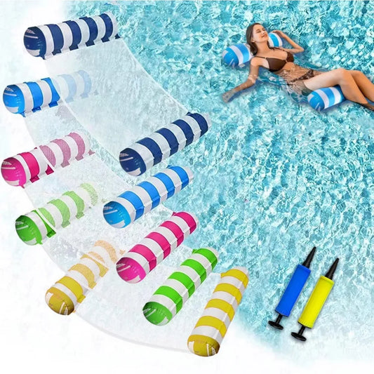5 Pack Extra Large Multi Purpose Water Pool Floats Hammock Saddle Lounge Chair Drifter Non Stick PVC