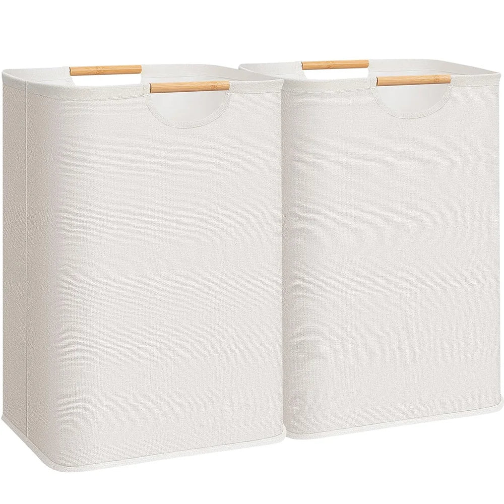 Collapsible Laundry Basket With Handle For Dirty Clothes Storage