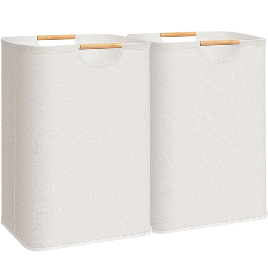 Collapsible Laundry Basket With Handle For Dirty Clothes Storage