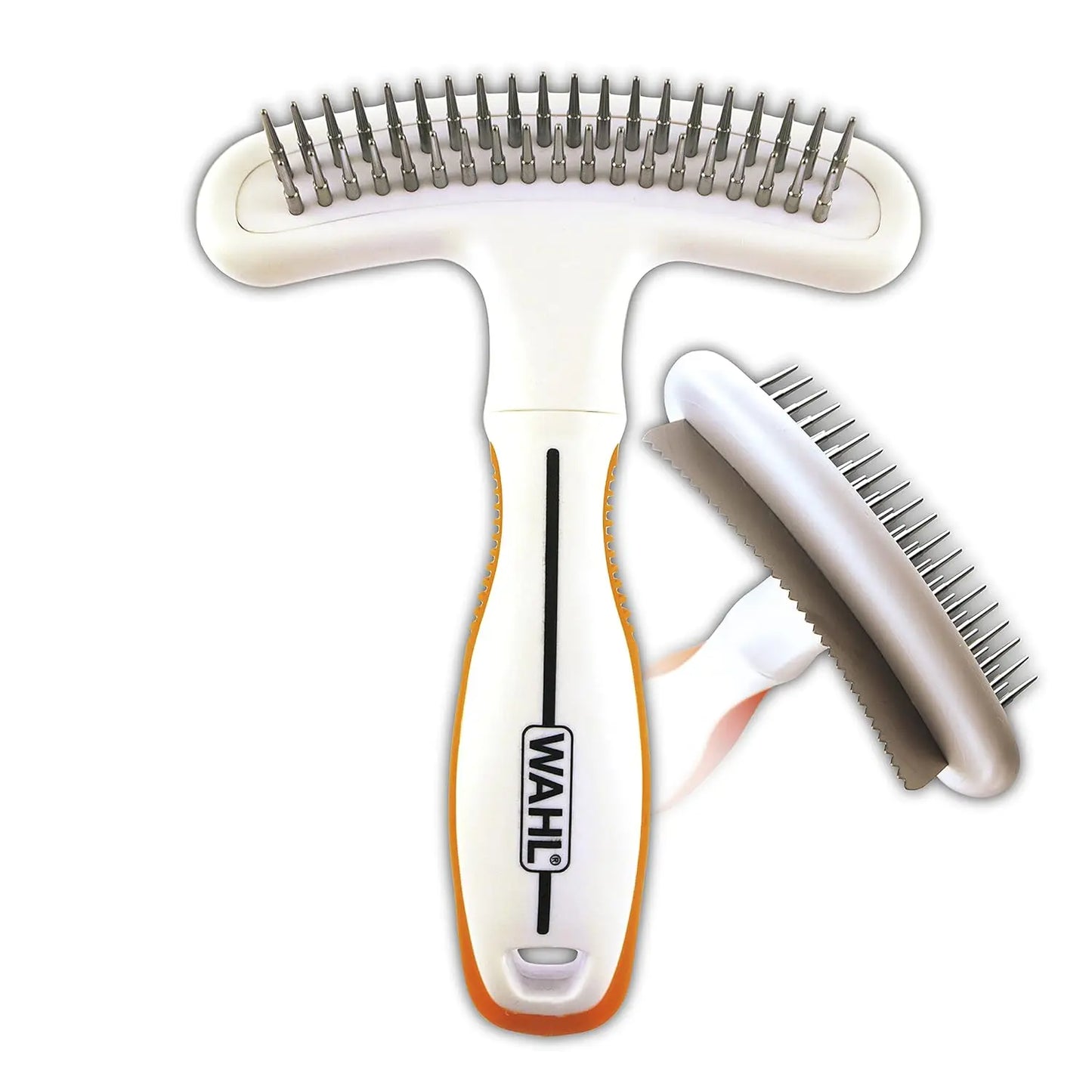 2-In-1 Deshedding Rake and Detangling Blade for Dogs and Cats