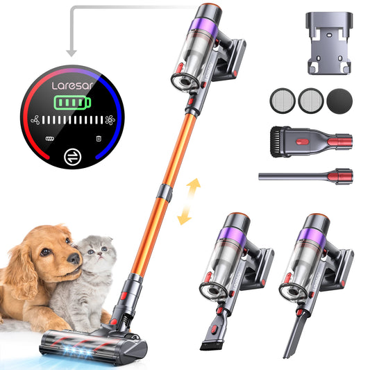 LARESAR Elite 8 Cordless Vacuum Cleaner 450W Powerful Handheld