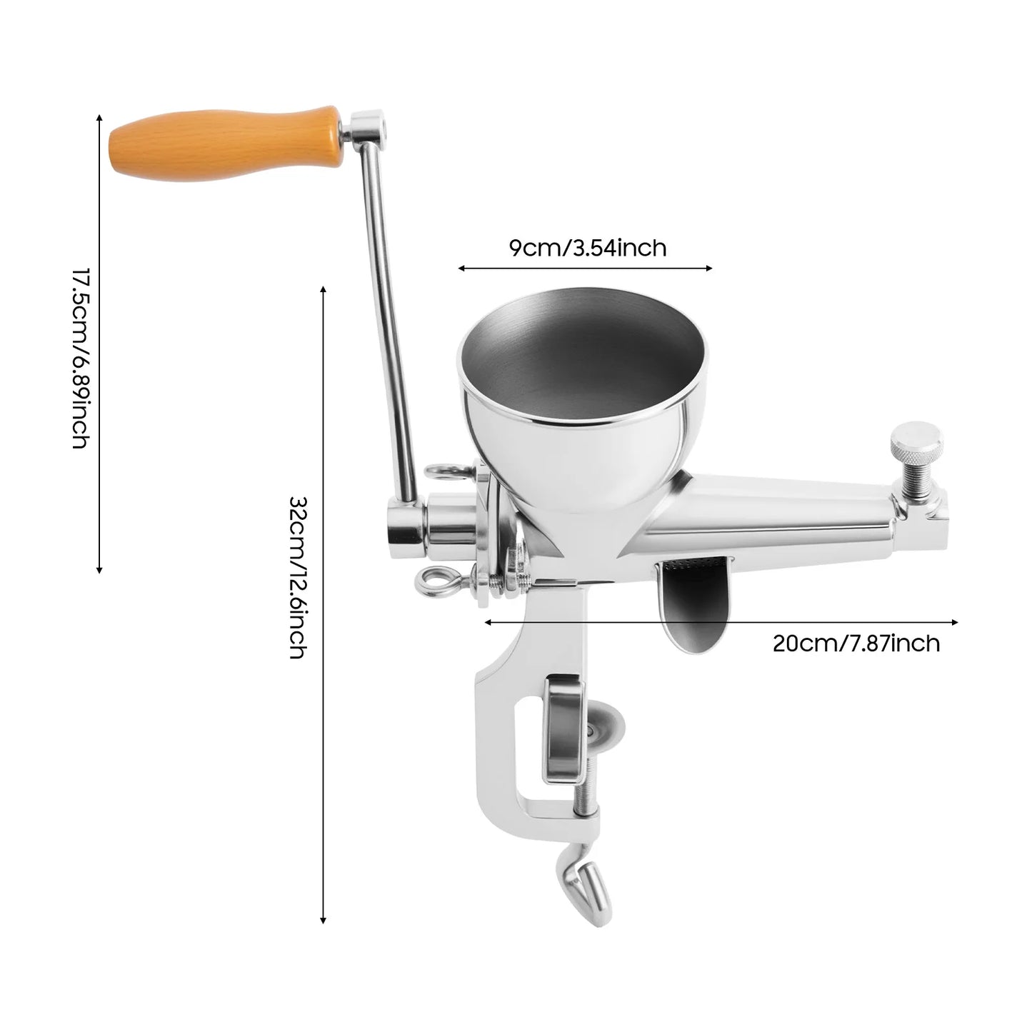Manual Fruit Vegetable Squeezer, Hand Squeezer Press Machine, Desktop Wheat Seedling Juicer for Juicing Wheatgrass, Vegetables