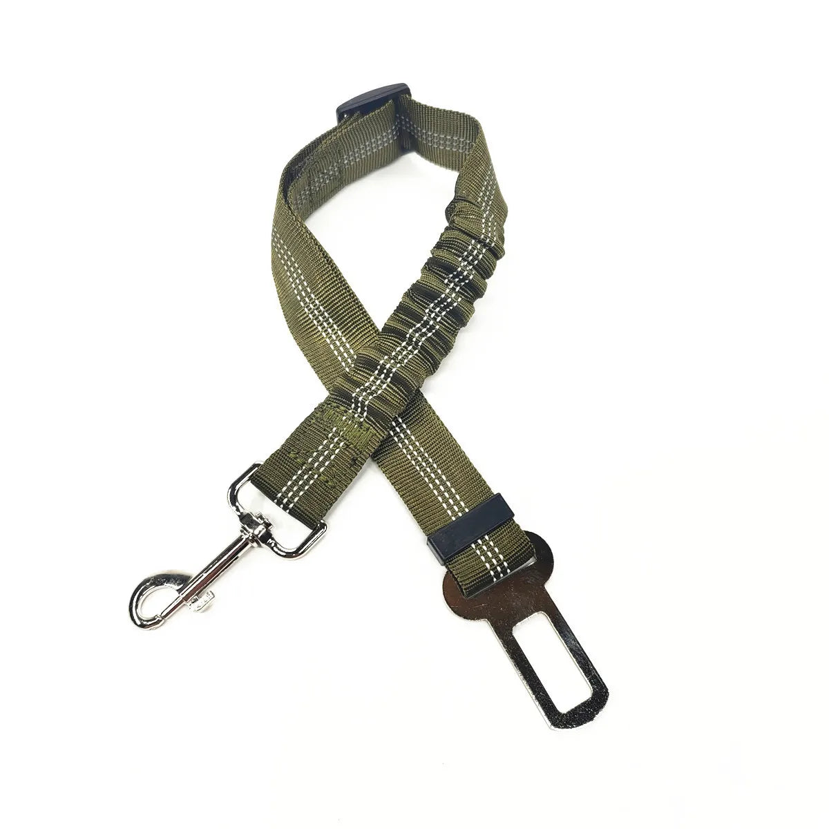 Adjustable Dog Car Seat Belt Harness Nylon Reflective Travel Safe