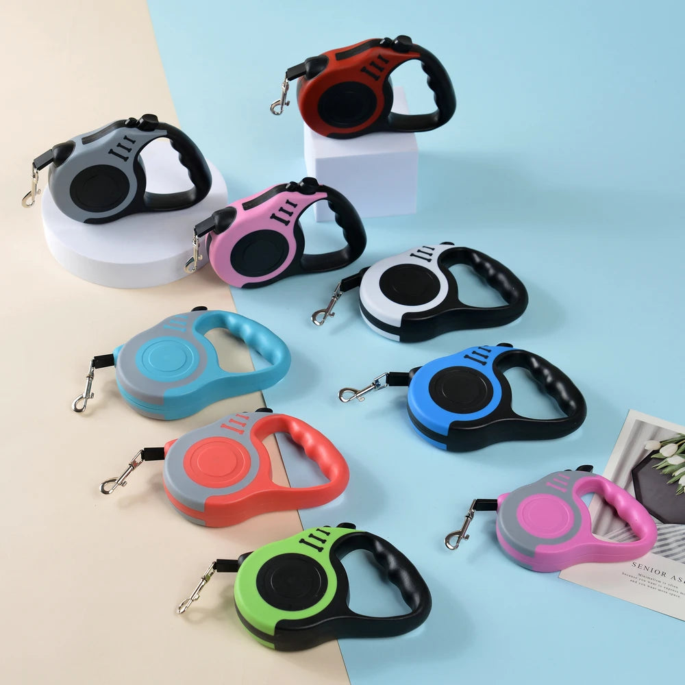Automatic Quick Release Retractable Dog Leash For All Breeds
