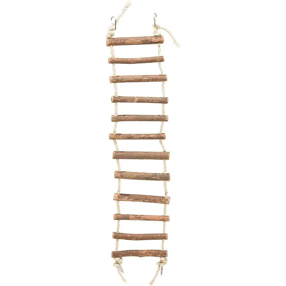 Rope Ladder Bird Toy - Accessories for Small to Large Birds, Hanging Birdcage Toy or Climbing, Foot Exercise, Beak Use, Mental E