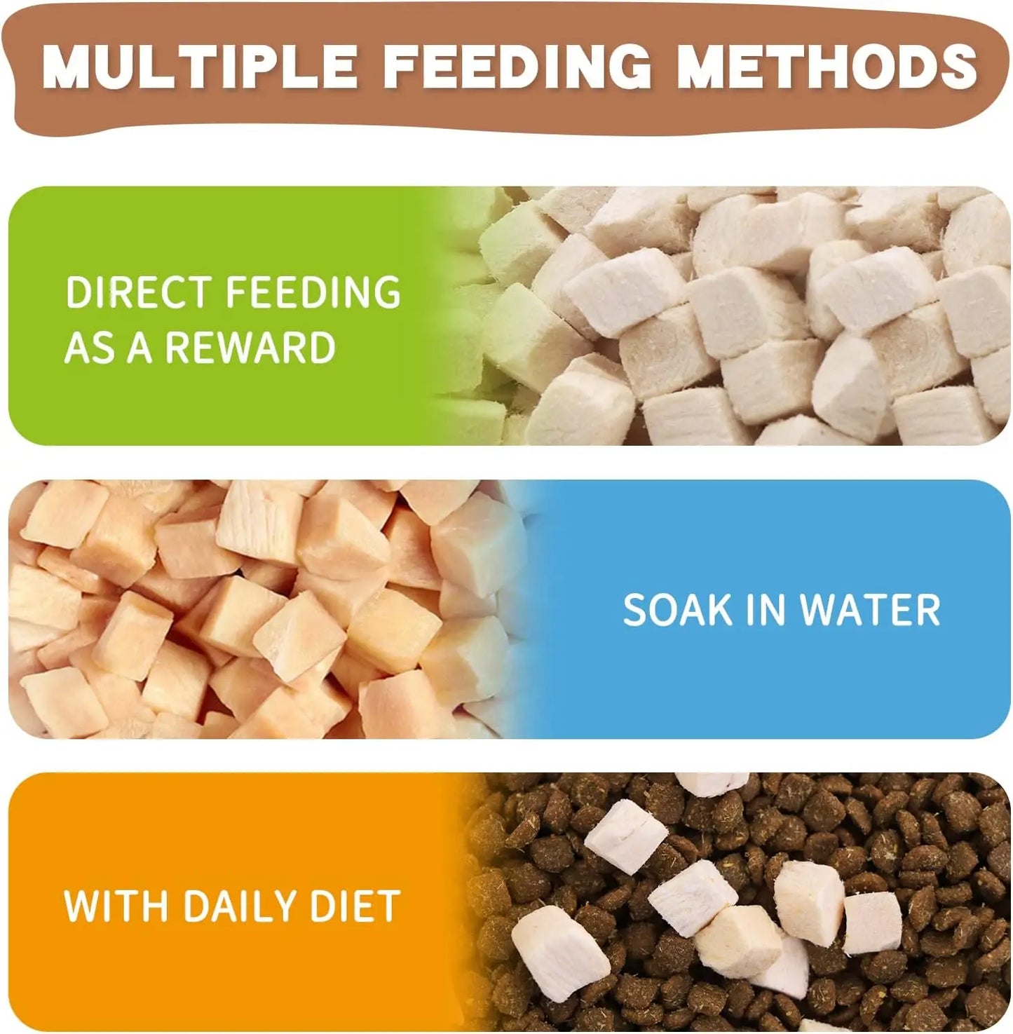 Freeze-Dried Chicken Treats For Dogs And Cats Single Ingredient High-Protein