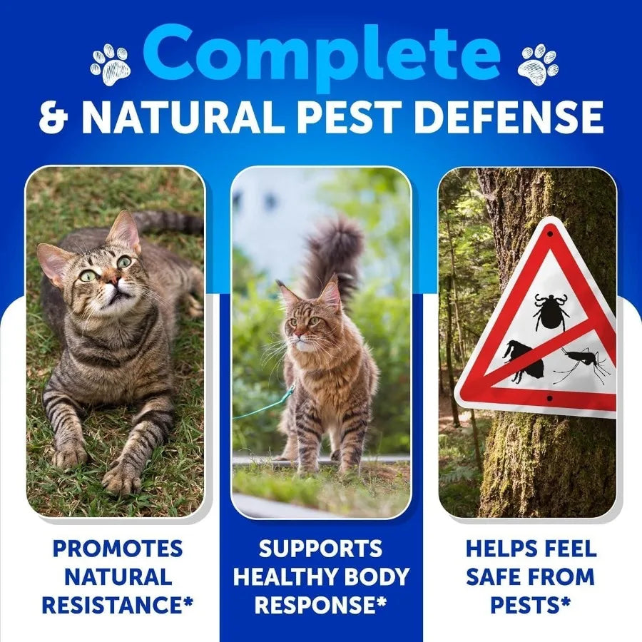 Flea Treatment for Cats Natural Flea and Tick Prevention Pills