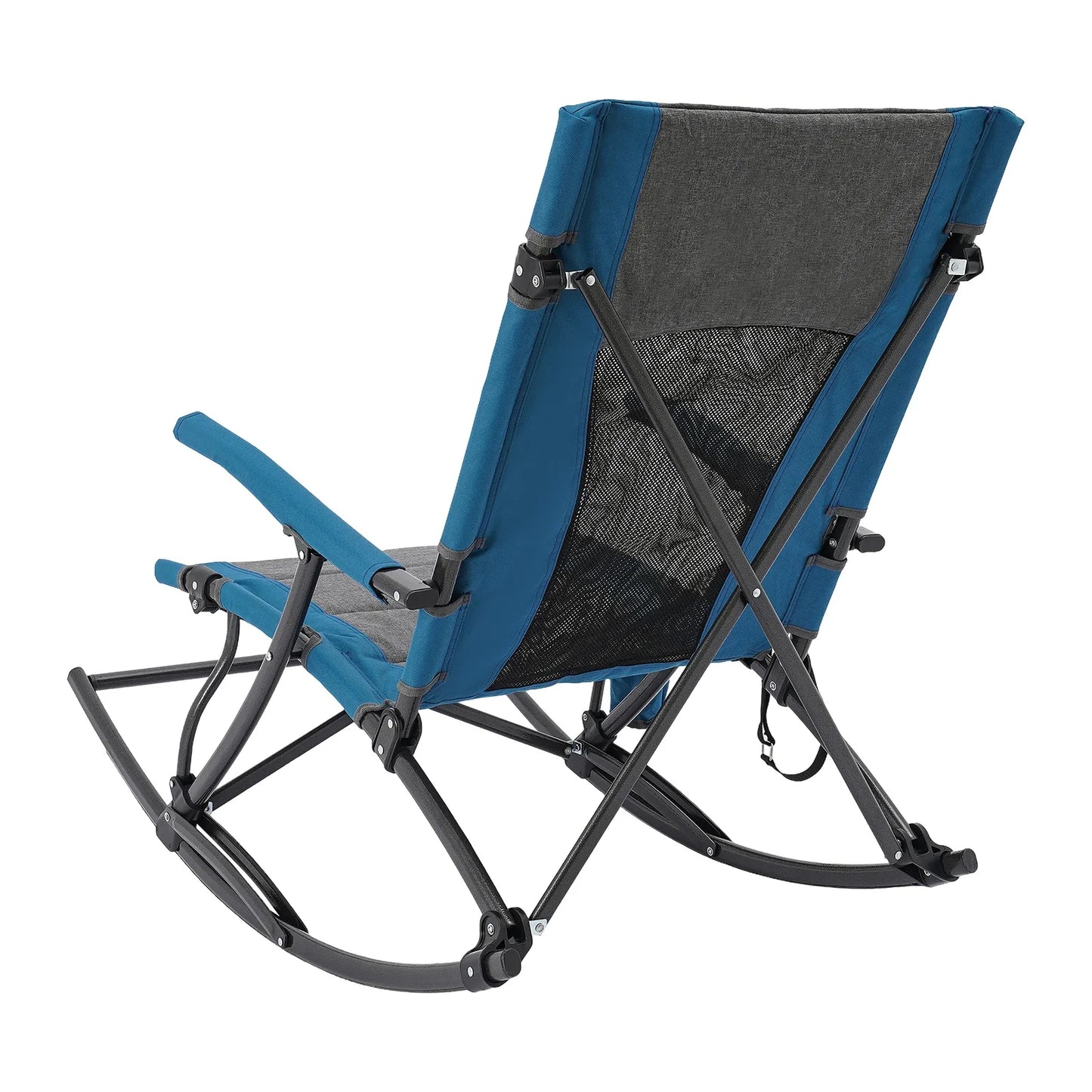 Bymaocar Folding Rocking Camping Chair With Storage Bag Load 150kg