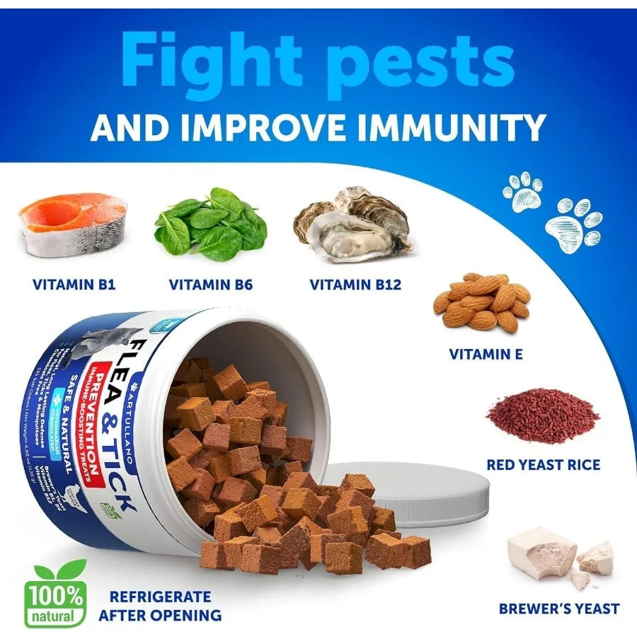 Flea Treatment for Cats Natural Flea and Tick Prevention Pills