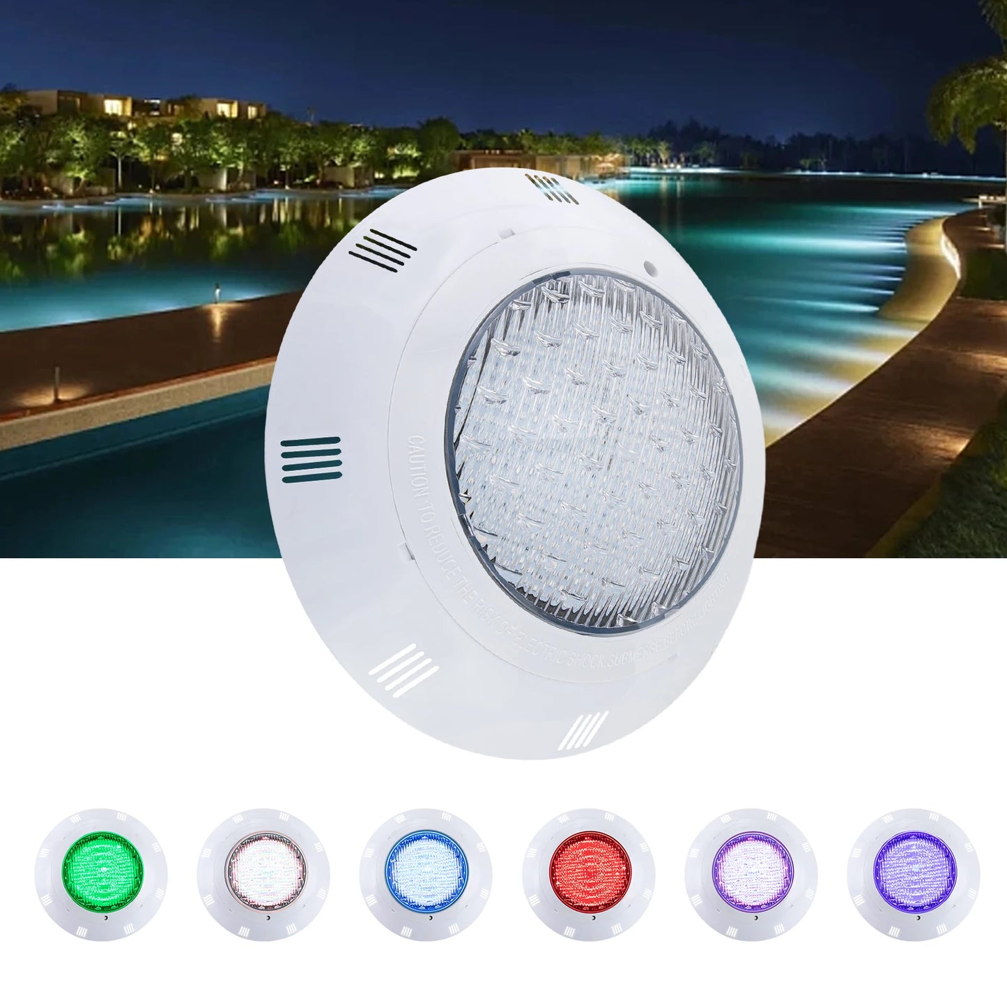 Underwater Pool Light 36W RGB IP68 With Remote Controller