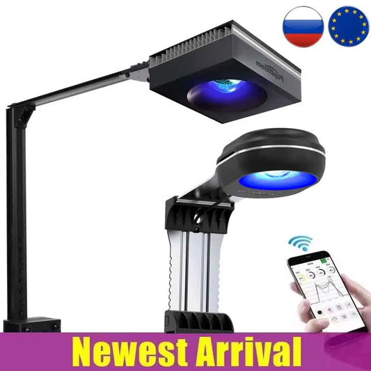 PopBloom Marine Reef Aquarium LED Light 60W 100W For SPS