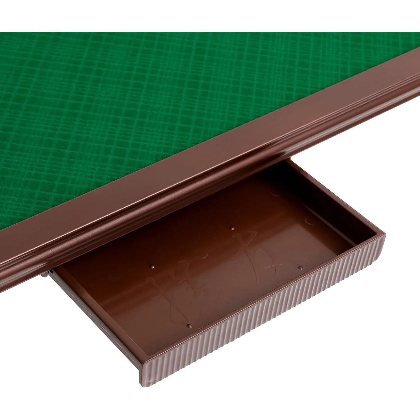 Mahjong Table with 4 Cup Holders & 4 Drawers for 4 People, Foldable Mahjong Table, Portable Mahjong Table, 34.65*34.65*28.74in