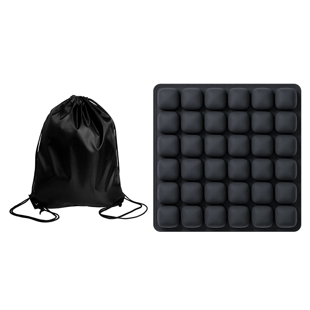 Inflatable Seat Cushion with Storage Bag 3D Air Seat Cushion Inflatable Chair Pad for Office Chair Wheelchair