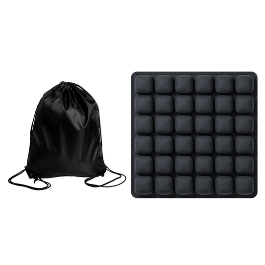 Inflatable Seat Cushion with Storage Bag 3D Air Seat Cushion Inflatable Chair Pad for Office Chair Wheelchair