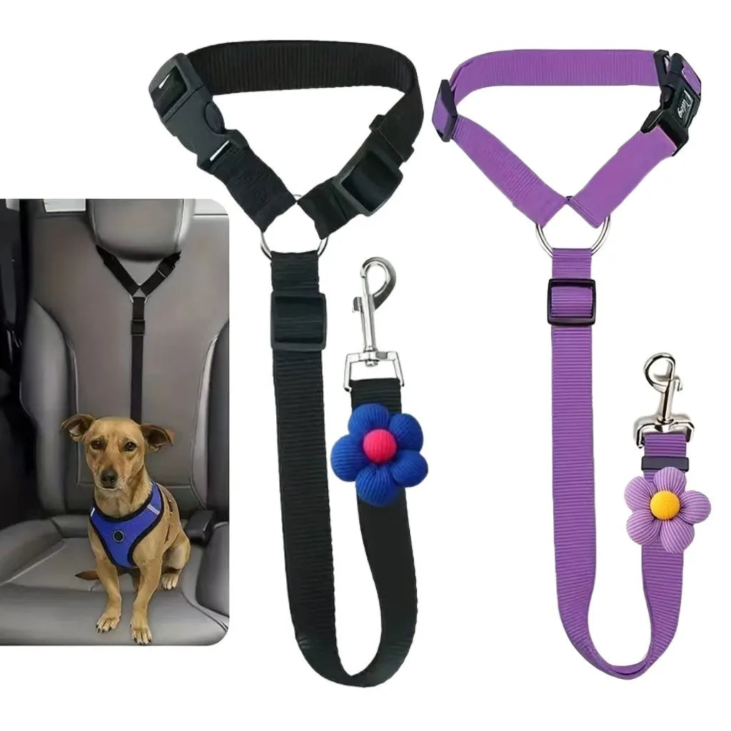 Dog Car Seat Belt 1 Package Pet Leash Safety Buckle