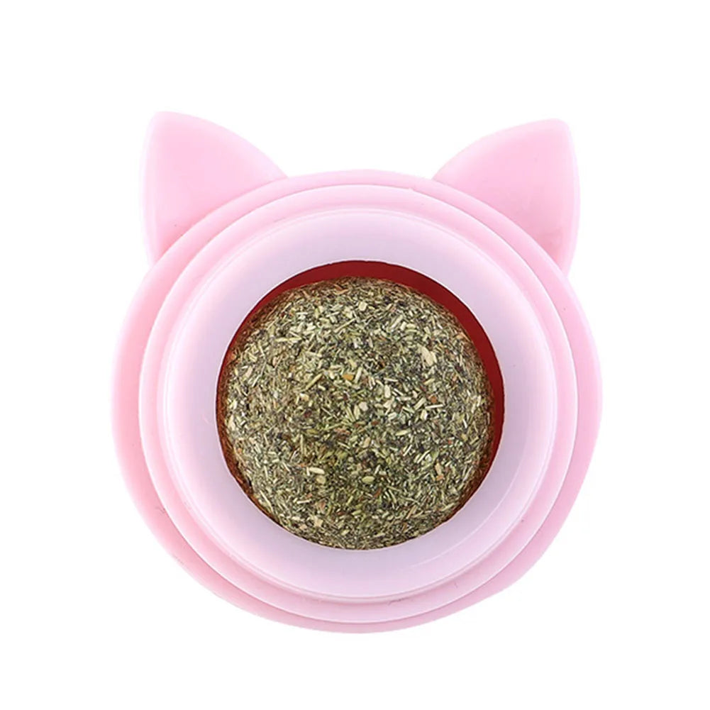 VKTECH Catnip Molar Ball Toy for Teeth Cleaning Cats