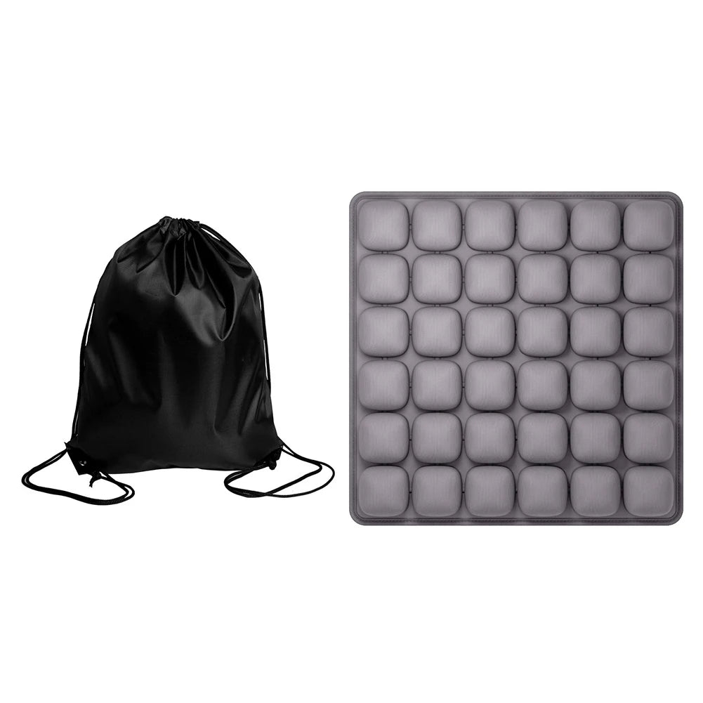 Inflatable Seat Cushion with Storage Bag 3D Air Seat Cushion Inflatable Chair Pad for Office Chair Wheelchair