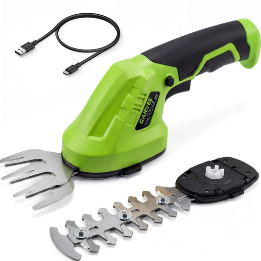 Himmess Rechargeable 2-In-1 Cordless Grass Shear And Hedge Trimmer
