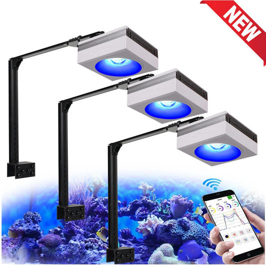 PopBloom RL90 WiFi Full Spectrum Reef LED Aquarium Light
