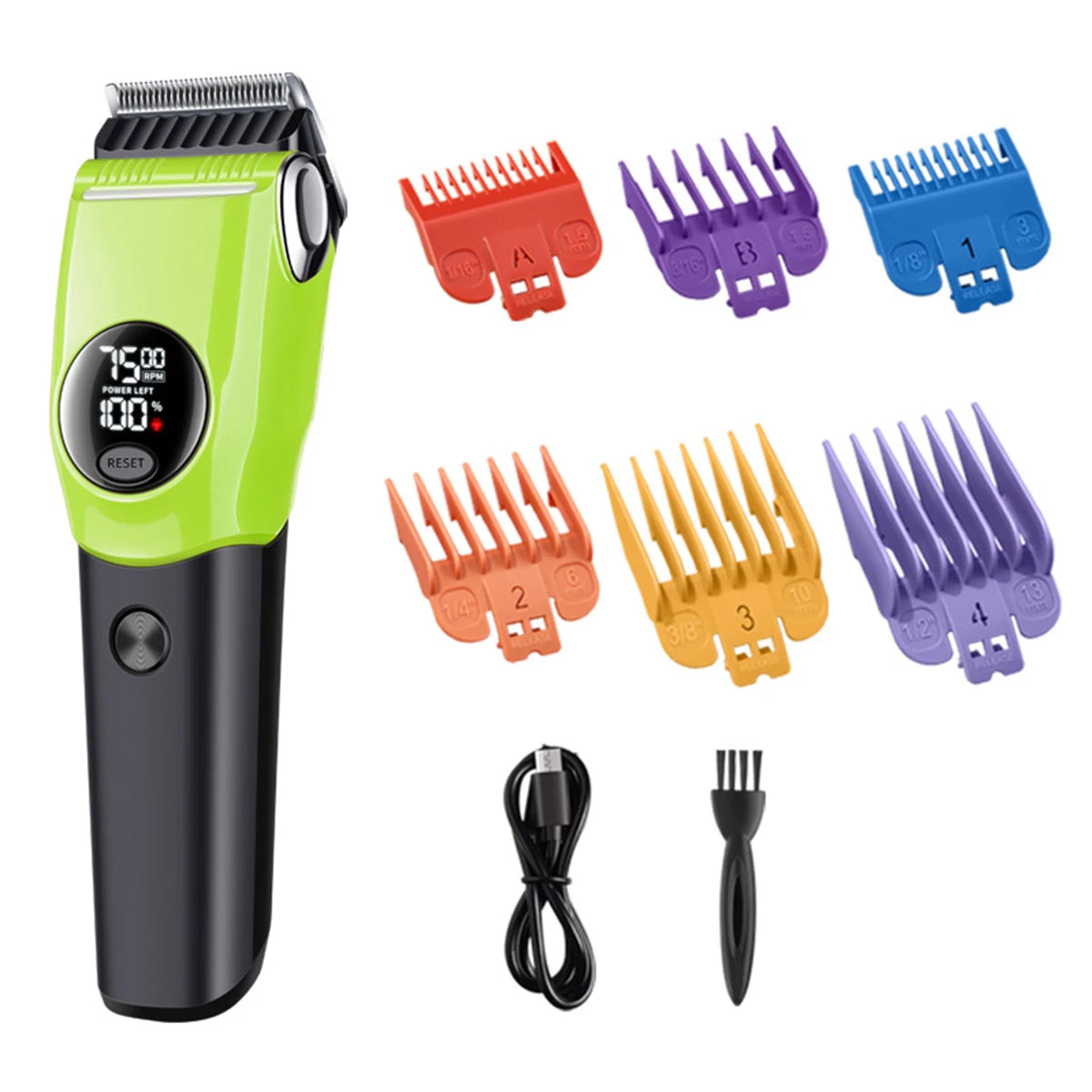 Cordless Dog Grooming Clipper Low Noise Hair Trimmer For Pets